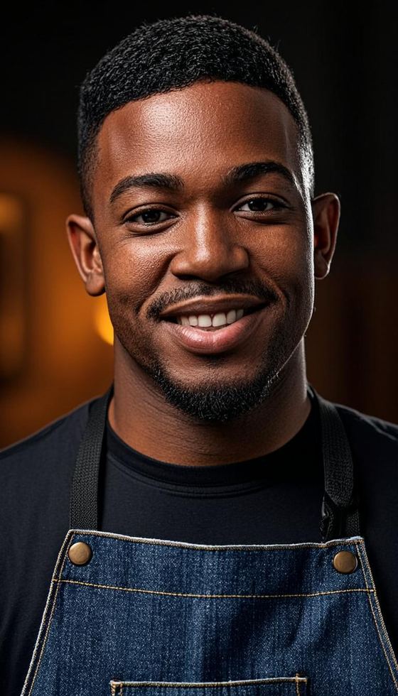 Kevin, barbero especialista en cortes modernos
